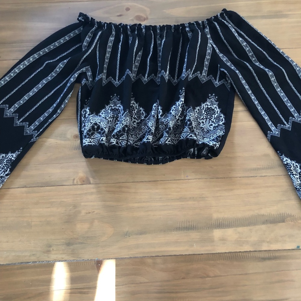 off the shoulder top